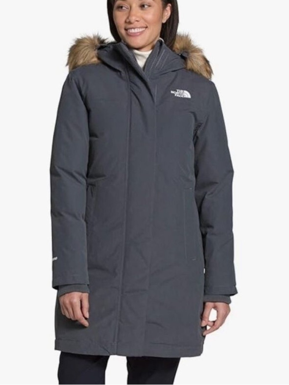 The North Face Women's Charcoal Arctic Parka Size Small